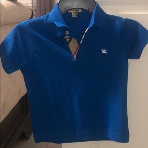 Boys 💯 authentic Burberry polo shirt